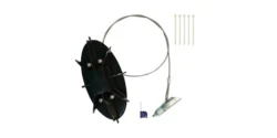 Liner-Lock™ TL-40LL con cable de 4 mm de zinc-aluminio prensado sobre un ancla TL-A3